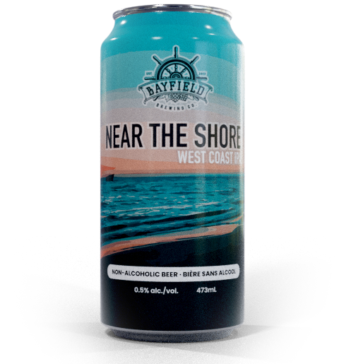 Beer Can: Near The Shore - Non-Alcoholic West Coast IPA